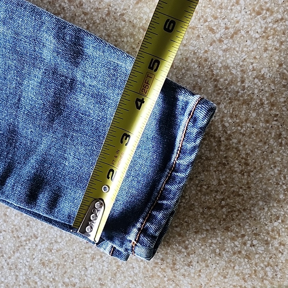 Free People Payton Hi Rise Skinny Light Denim Jeans Size 26 - Picture 11 of 13